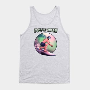 Ghost Inspired Zombie Queen Ghuleh Art Tank Top